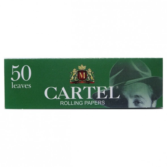 Бумага для самокруток Cartel - Green (50 штук) купить в Тюмени