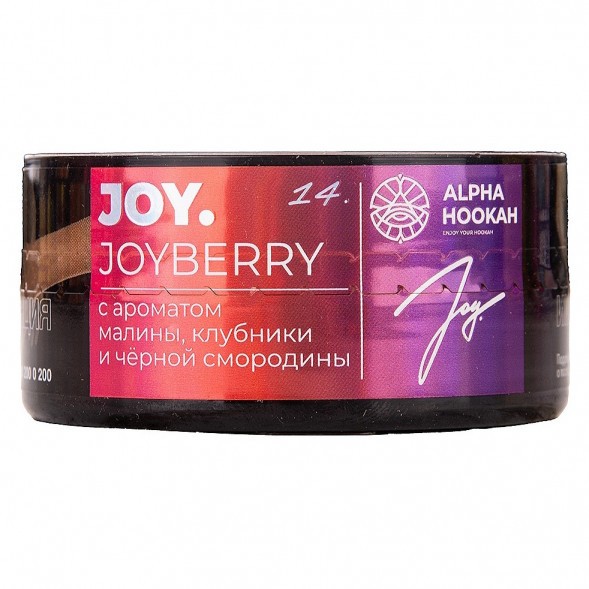 Табак Joy - Joyberry (Малина, Клубника и Чёрная Смородина, 25 грамм) купить в Тюмени