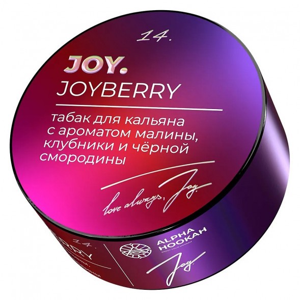 Табак Joy - Joyberry (Малина, Клубника и Чёрная Смородина, 25 грамм) купить в Тюмени
