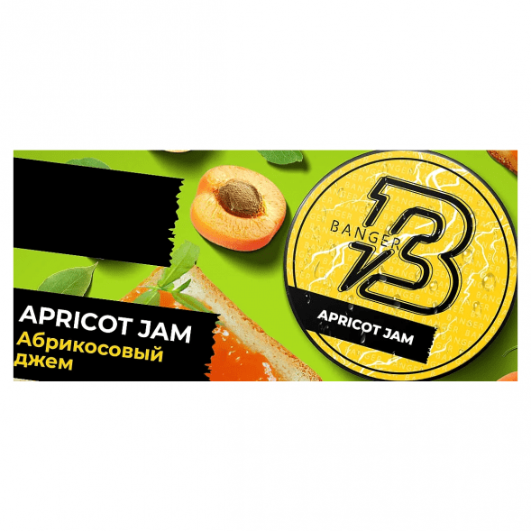 Табак Banger - Apricot Jam (Абрикосовый Джем, 100 грамм) купить в Тюмени