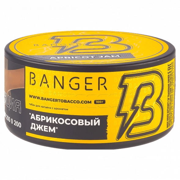 Табак Banger - Apricot Jam (Абрикосовый Джем, 100 грамм) купить в Тюмени
