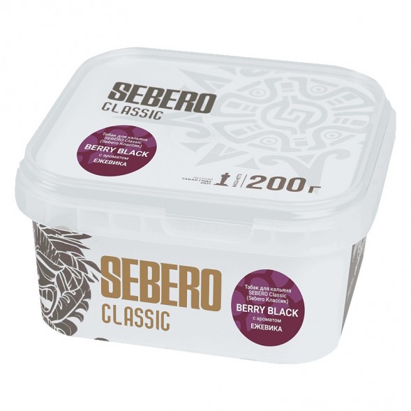 Табак Sebero - Berry Black (Ежевика, 200 грамм) купить в Тюмени