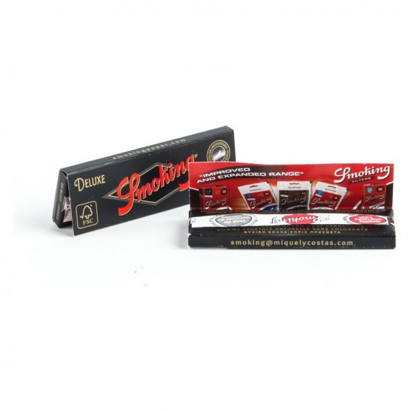 Бумага для самокруток Smoking - Regular Deluxe (70х37 мм, 60 штук) купить в Тюмени
