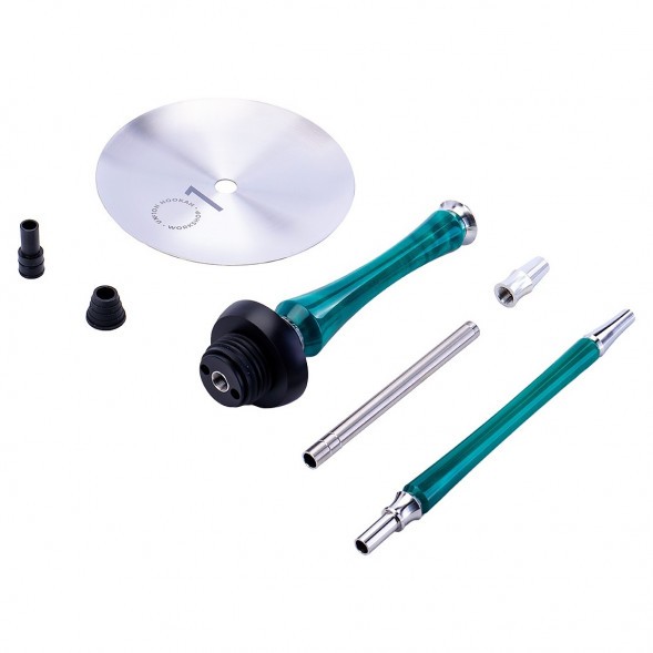 Кальян UNION - Sleek Акрил (Бирюзовый, Без Колбы) купить в Тюмени