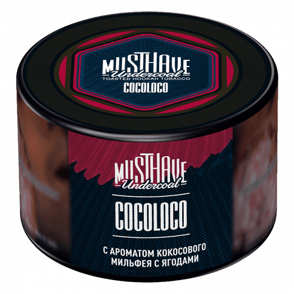 Табак Must Have - Cocoloco (Кокосовый Мильфей с Ягодами, 40 грамм) купить в Тюмени