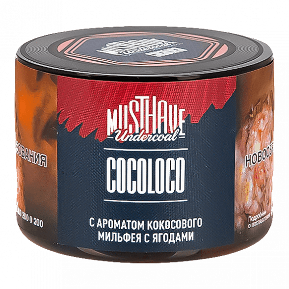 Табак Must Have - Cocoloco (Кокосовый Мильфей с Ягодами, 40 грамм) купить в Тюмени