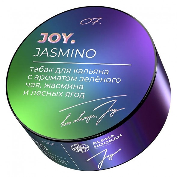 Табак Joy - Jasmino (Зелёный Чай, Жасмин и Лесные Ягоды, 25 грамм) купить в Тюмени
