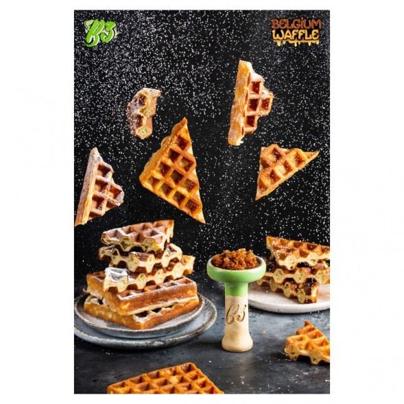 Табак B3 - Belgium Waffle (Бельгийские Вафли, 50 грамм) купить в Тюмени