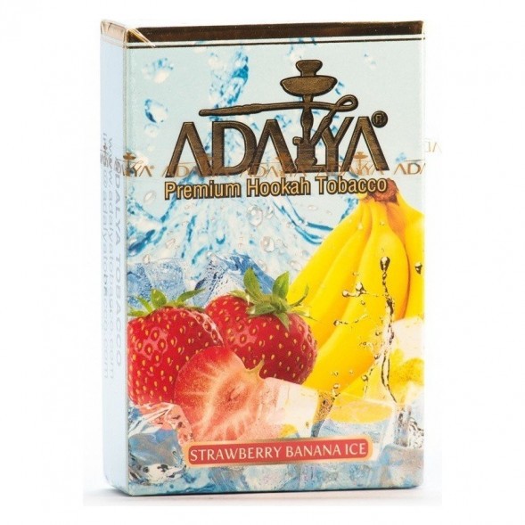 Табак Adalya - Strawberry Banana Ice (Ледяная Клубника и Банан, 200 грамм) купить в Тюмени