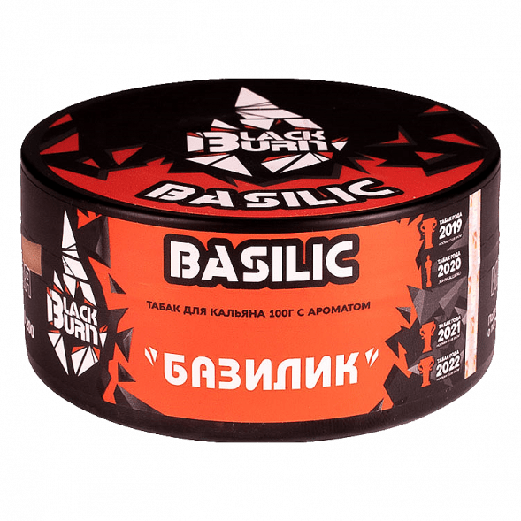 Табак BlackBurn - Basilic (Базилик, 100 грамм) купить в Тюмени