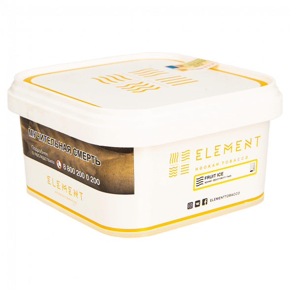 Табак Element Воздух - Fruit Ice NEW (Фруктовый Лёд, 200 грамм) купить в Тюмени