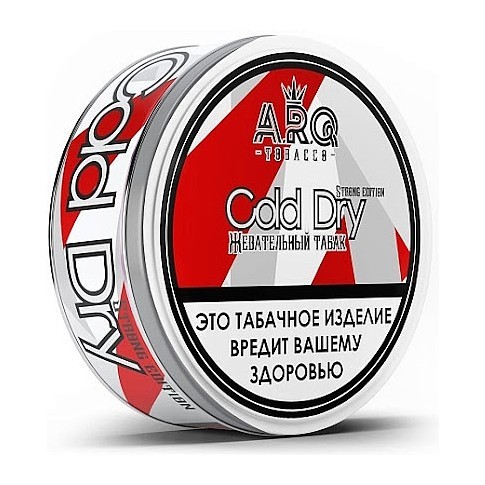 Табак жевательный ARQ Tobacco - Cold Dry (16 грамм) купить в Тюмени