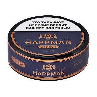 Табак жевательный HAPPMAN - Холод купить в Тюмени