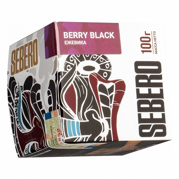 Табак Sebero - Berry Black (Ежевика, 100 грамм) купить в Тюмени
