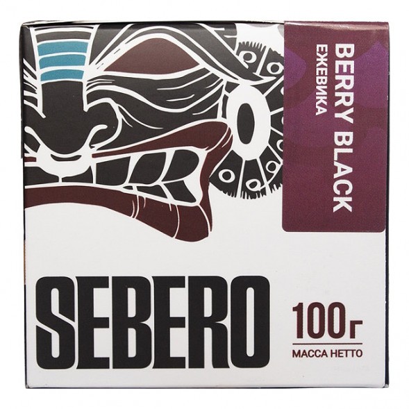 Табак Sebero - Berry Black (Ежевика, 100 грамм) купить в Тюмени