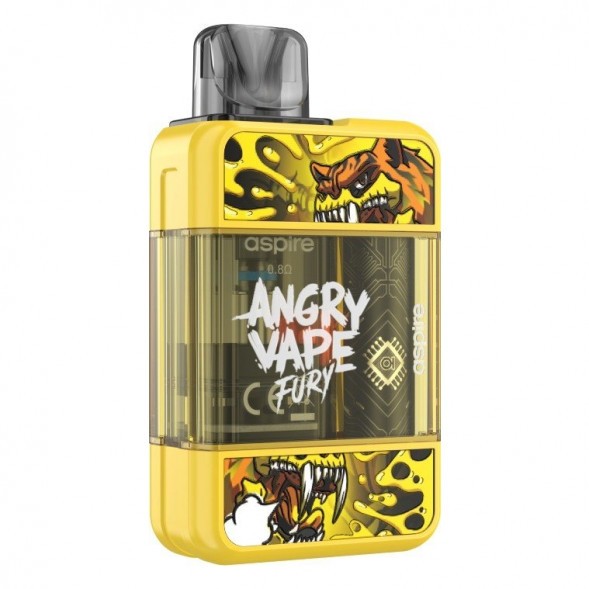 Электронная сигарета Brusko - Angry Vape Fury (650 mAh, Желтый) купить в Тюмени