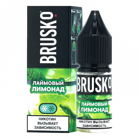 Жидкость Brusko Salt - Лаймовый Лимонад (10 мл, 2 мг) купить в Тюмени