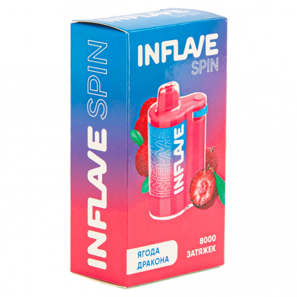 INFLAVE SPIN - Ягода Дракона (8000 затяжек) купить в Тюмени