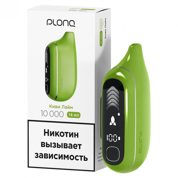 PLONQ MAX PRO - Киви Лайм (10000 затяжек) купить в Тюмени