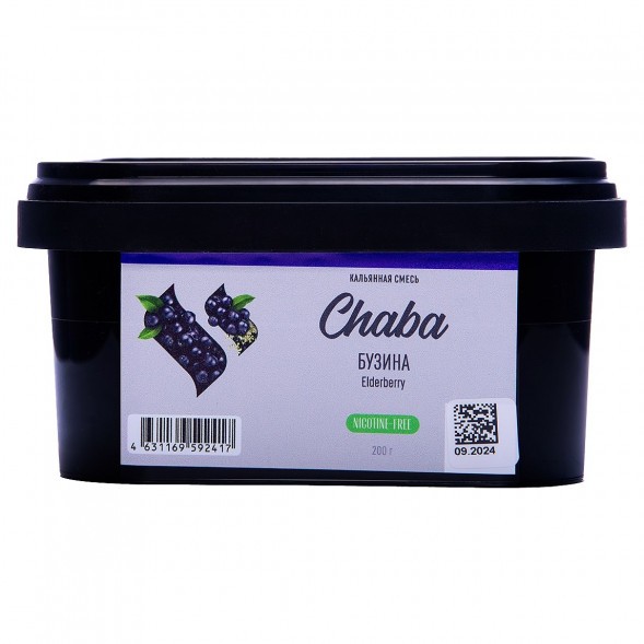 Смесь Chaba - Elderberry (Бузина, 200 грамм, Без никотина) купить в Тюмени