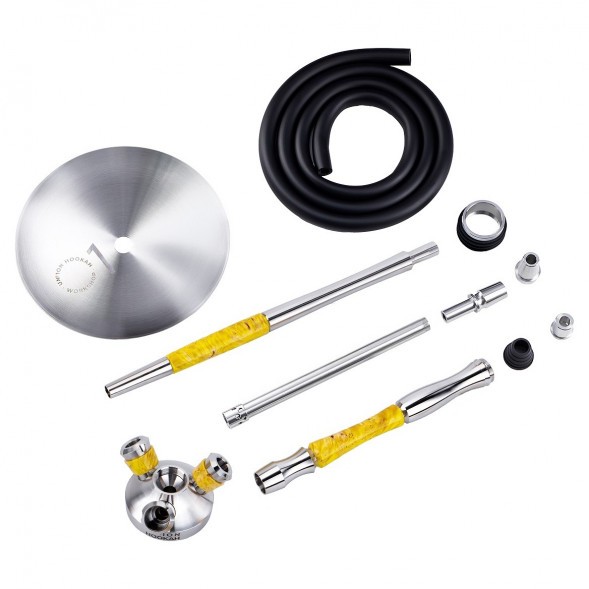 Кальян UNION - Fibonacci Стаб (Жёлтый, Без Колбы) купить в Тюмени