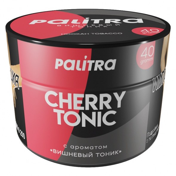 Табак Palitra - Cherry Tonic (Вишнёвый Тоник, 40 грамм) купить в Тюмени