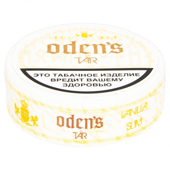 Табак жевательный ODENS - TAR Vanilla Slim (13 грамм, Россия) купить в Тюмени