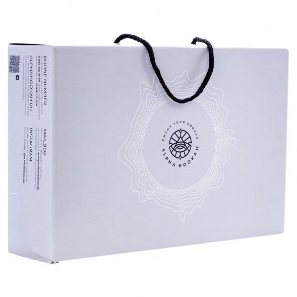 Кальян Alpha Hookah - ORO Light Black (без колбы) купить в Тюмени