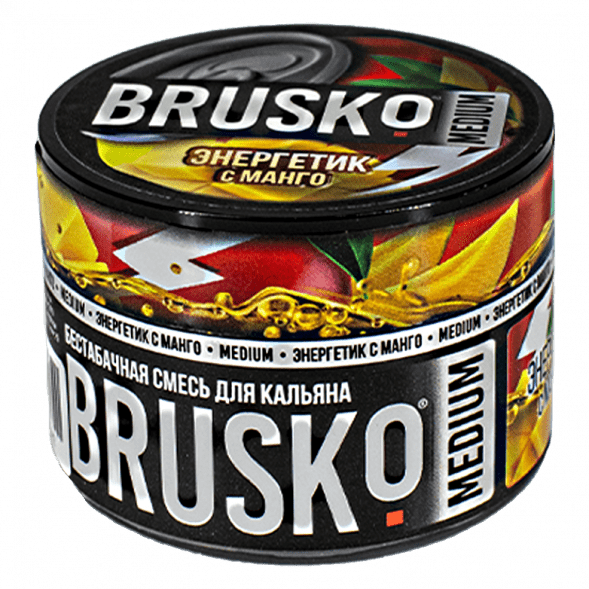 Смесь Brusko Medium - Энергетик с Манго (250 грамм) купить в Тюмени