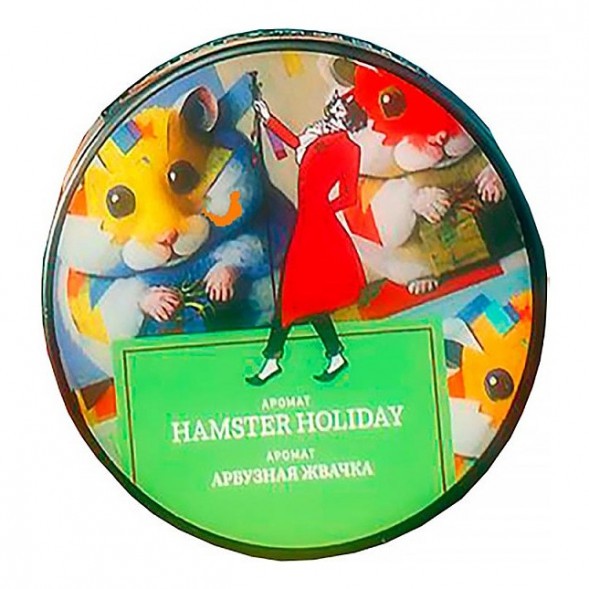 Табак Satyr - Hamster Holiday (Арбузная Жвачка, 100 грамм) купить в Тюмени