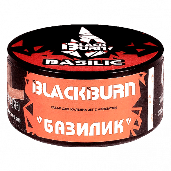 Табак BlackBurn - Basilic (Базилик, 25 грамм) купить в Тюмени