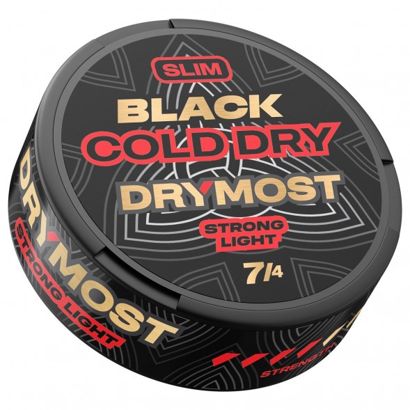 Табак жевательный DryMost - Black Cold Dry Slim (12 грамм) купить в Тюмени