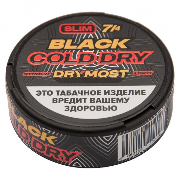 Табак жевательный DryMost - Black Cold Dry Slim (12 грамм) купить в Тюмени