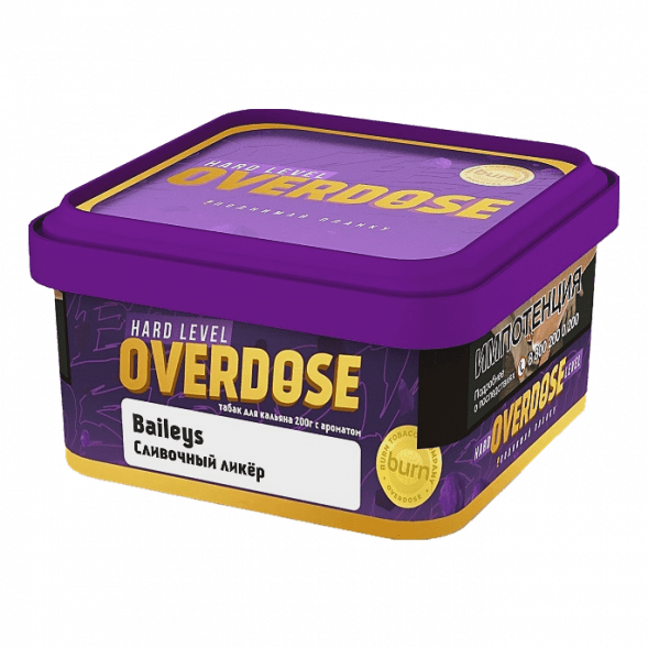 Табак Overdose - Baileys (Сливочный Ликёр, 200 грамм) купить в Тюмени