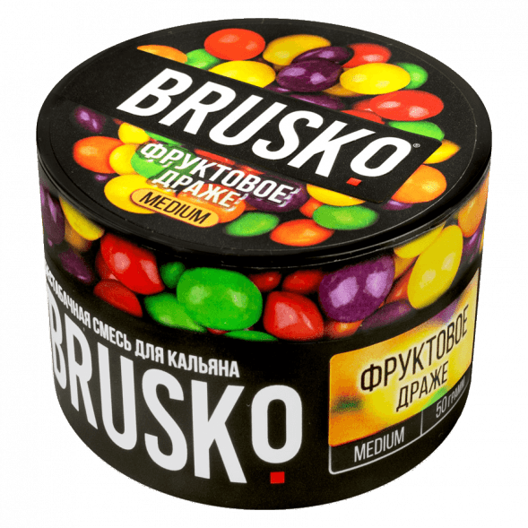 Смесь Brusko Medium - Фруктовое Драже (50 грамм) купить в Тюмени