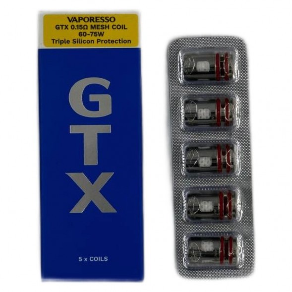 Испаритель VAPORESSO - GTX (0.15 Ом, 5 шт.) купить в Тюмени