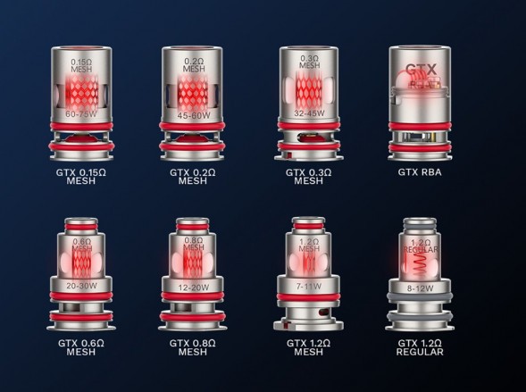 Испаритель VAPORESSO - GTX (0.15 Ом, 5 шт.) купить в Тюмени