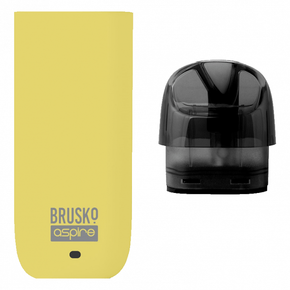 Электронная сигарета Brusko - Minican 2 (400 mAh, Жёлтый) купить в Тюмени