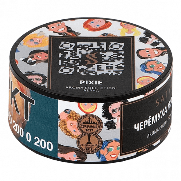 Табак Satyr - Pixie (Черёмуха и Жасмин, 25 грамм) купить в Тюмени