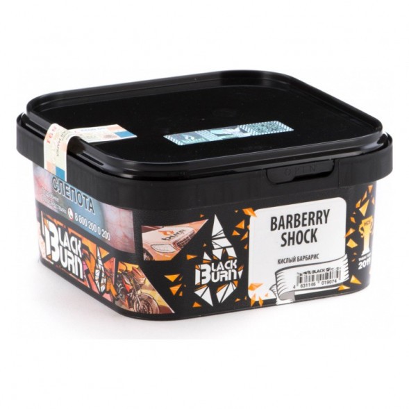 Табак BlackBurn - Barberry Shock (Кислый Барбарис, 200 грамм) купить в Тюмени