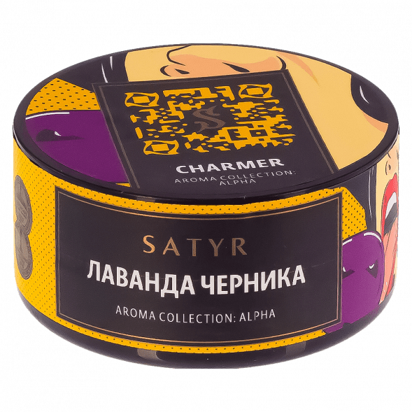 Табак Satyr - Charmer (Лаванда и Черника, 25 грамм) купить в Тюмени