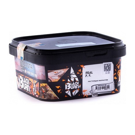 Табак BlackBurn - Real P.F. (Настоящая Маракуйя, 200 грамм) купить в Тюмени