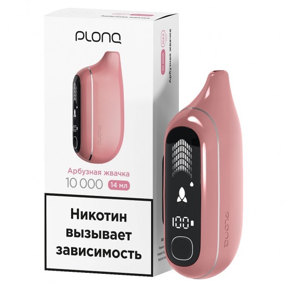 PLONQ MAX PRO - Арбузная Жвачка (10000 затяжек) купить в Тюмени