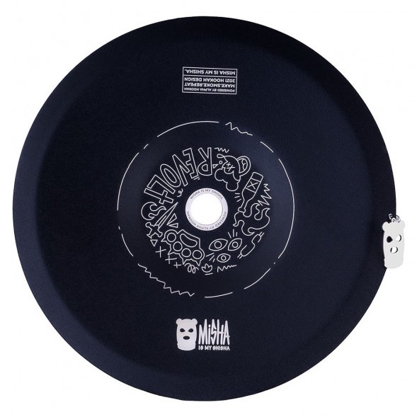 Кальян MISHA Rebel - Jet Black (Чёрный Матовый, Без Колбы) купить в Тюмени