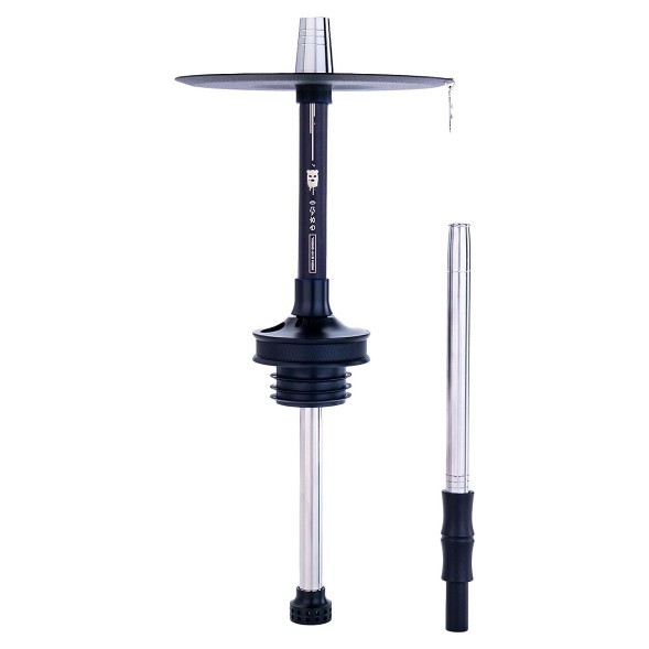 Кальян MISHA Rebel - Jet Black (Чёрный Матовый, Без Колбы) купить в Тюмени