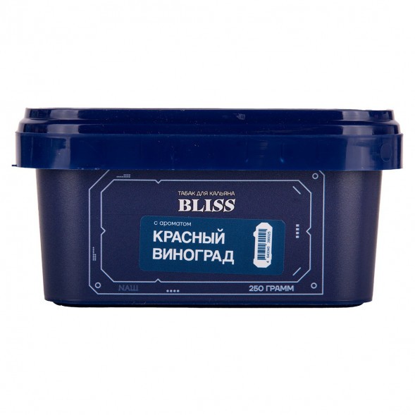 Табак Bliss - Красный Виноград (250 грамм) купить в Тюмени
