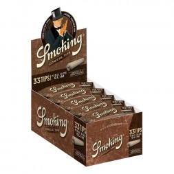 Фильтры Бумажные для самокруток Smoking - KS Contip Brow (33 штуки)
