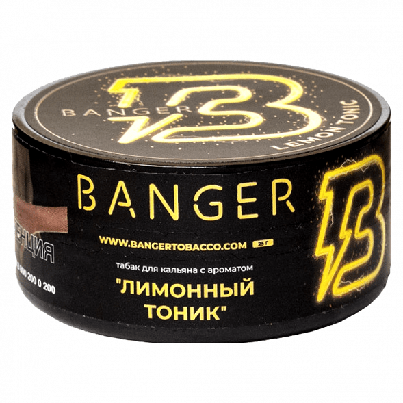 Табак Banger - Lemon Tonik (Лимонный Тоник, 25 грамм) купить в Тюмени