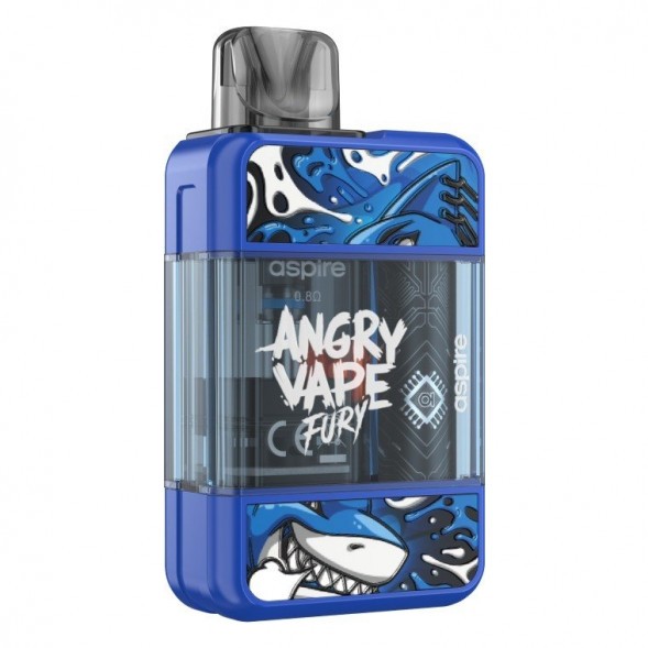 Электронная сигарета Brusko - Angry Vape Fury (650 mAh, Синий) купить в Тюмени