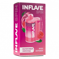 INFLAVE SPIN - Малиновый Лимонад (8000 затяжек)
